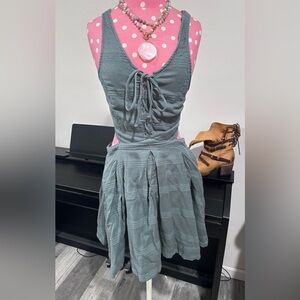 Free People cut out dress